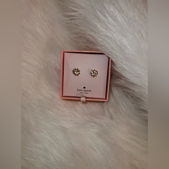 NWT Kate Spade Flying Colors Bezel Earrings - Picture 4 of 6